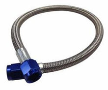 गैलरी व्यूवर में इमेज लोड करें, Fragola -4AN Hose Assembly Straight x Straight 96in Blue Nuts Nitrous Supply Line (8 Feet)