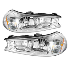 Charger l&#39;image dans la galerie, Xtune Ford Contour 98-00 Crystal Headlights Chrome HD-JH-FCON98-C