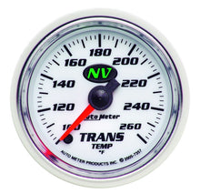 गैलरी व्यूवर में इमेज लोड करें, Autometer NV 2-1/16in 100-260 Deg F Digital Stepper Motor Transmission Temp Gauge