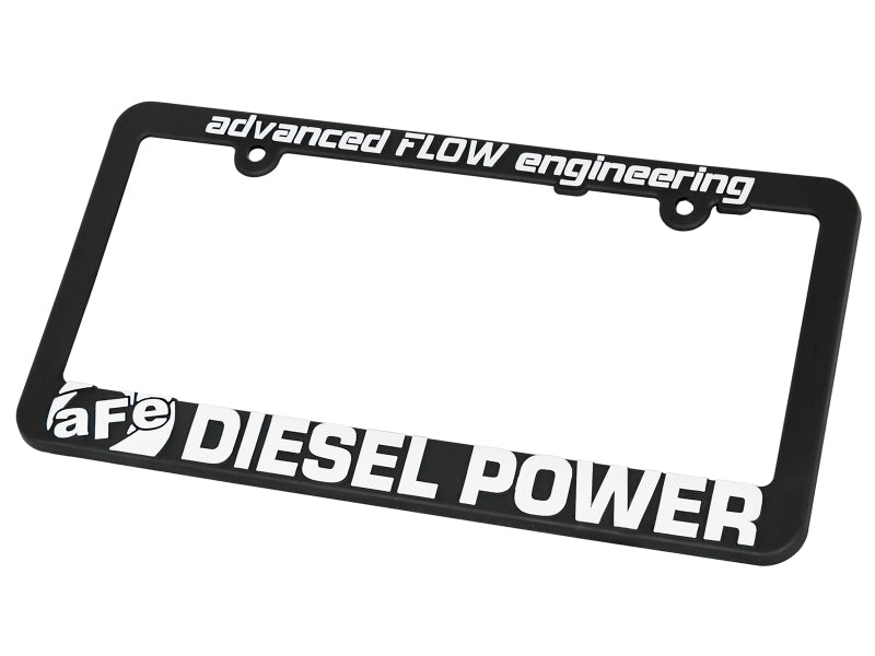 aFe POWER Diesel Performance License Plate Frame