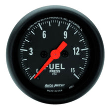 Carica l&#39;immagine nel visualizzatore di Gallery, Autometer 2 1/16in 0-15 PSI Fuel Pressure Gauge Digital Stepper Motor Z Series