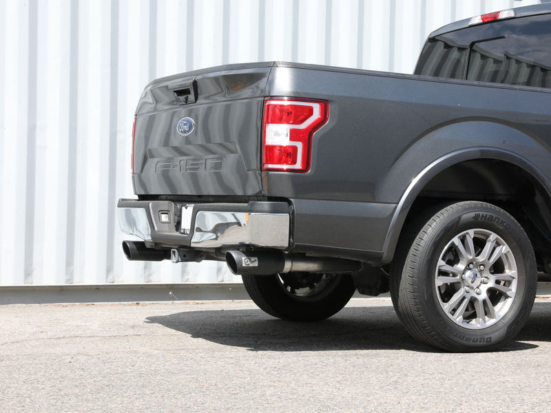 aFe Vulcan Series 3in 304SS Cat-Back w/ Black Tips 15-20 Ford F-150 V6 2.7L/35L(tt) / V8 5.0L