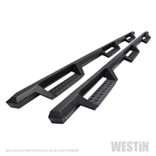 Carica l&#39;immagine nel visualizzatore di Gallery, Westin/HDX 19-20 Ram 2500/3500 Crew Cab (8ft Bed) Drop Wheel to Wheel Nerf Step Bars - Txt Black