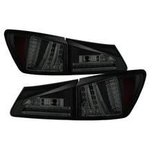 Load image into Gallery viewer, Spyder Lexus IS250 06-08 LED Tail Lights Black Smoke ALT-YD-LIS06-LED-BSM