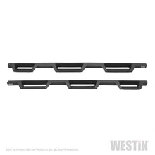 गैलरी व्यूवर में इमेज लोड करें, Westin 14-18 Chevrolet Silverado 1500 DC 6.5ft Bed HDX Drop W2W Nerf Step Bars - Tex. Blk