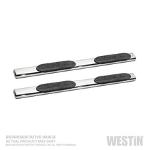 गैलरी व्यूवर में इमेज लोड करें, Westin 2019 Chevrolet Silverado Double Cab PRO TRAXX 6 Oval Nerf Step Bars - Stainless Steel