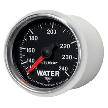 Laden Sie das Bild in den Galerie-Viewer, Autometer GS 52mm 120-240 Deg F Mechanical Water Temperature Gauge