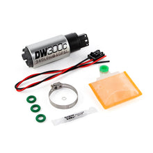 Charger l&#39;image dans la galerie, DeatschWerks 340lph DW300C Compact Fuel Pump w/ Ford Focus MK2 RS Set Up Kit (w/o Mounting Clips)