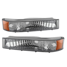 Carica l&#39;immagine nel visualizzatore di Gallery, Xtune Ford Bronco/F150 92-96 Amber Bumper Lights Clear CBL-JH-FB92-AM-E