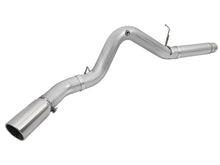 Carica l&#39;immagine nel visualizzatore di Gallery, aFe Atlas Exhaust 5in DPF-Back Aluminized Steel w/ Polished Tips 16-17 GM Diesel Truck V8-6.6L (td)