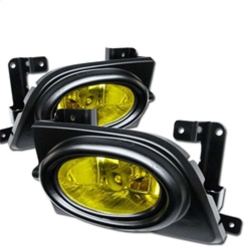 Spyder Honda Civic 06-08 4Dr OEM Fog Lights W/Switch Yellow FL-HC06-4D-Y