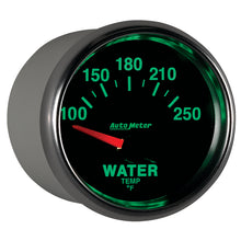 Laden Sie das Bild in den Galerie-Viewer, Autometer GS 52mm 100-250 Deg F Short Sweep Electronic Water Temperature Gauge