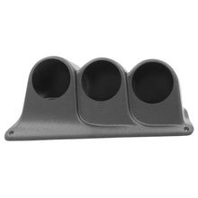 Cargar imagen en el visor de la galería, Autometer 99-03 Ford Super Duty 52mm Black Triple Dash Top Pod