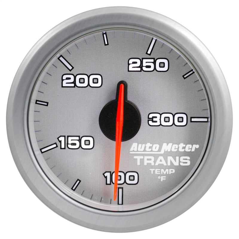 Autometer Airdrive 2-1/6in Trans Temperature Gauge 100-300 Degrees F - Silver