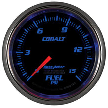 Laden Sie das Bild in den Galerie-Viewer, Autometer Cobalt 2-5/8in  Mechanical Fuel Pressure Gauge 0-15 PSI