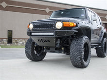 Cargar imagen en el visor de la galería, N-Fab M-RDS Front Bumper 06-17 Toyota FJ Cruiser - Tex. Black w/Silver Skid Plate