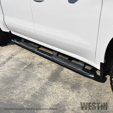 गैलरी व्यूवर में इमेज लोड करें, Westin 2019 Chevrolet Silverado/Sierra 1500 Crew Cab Non LD PRO TRAXX 5 Oval Nerf Step Bars - Black