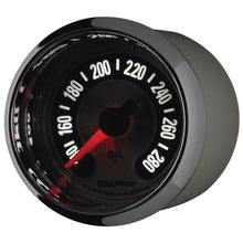 Cargar imagen en el visor de la galería, Autometer American Muscle 2-1/16in Full Sweep Electric Digital Stepper 140-280 Deg F Oil Temp Gauge