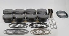 Cargar imagen en el visor de la galería, Mahle MS Piston Set BBC 540ci 4.500in Bore 4.25in Stroke 6.385in Rod .990 Pin 38cc 13.2 CR Set of 8