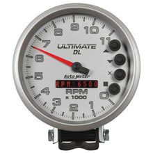 Carica l&#39;immagine nel visualizzatore di Gallery, Autometer 5 inch Ultimate DL Playback Tachometer 11000 RPM - Silver