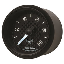 Laden Sie das Bild in den Galerie-Viewer, Autometer GT Series 52mm Full Sweep Electronic 0-100 PSI Fuel Pressure Gauge