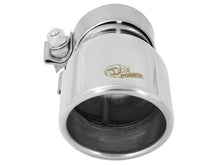 Carica l&#39;immagine nel visualizzatore di Gallery, aFe MACH Force-Xp 2.5in Inlet x 3-1/2in Outlet x 6in Length 2.5in 304 Stainless Steel Exhaust Tip