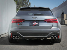 Carica l&#39;immagine nel visualizzatore di Gallery, aFe 20-22 Audi RS6 Avant V8 4L(tt) MACH Force-Xp 3in to 2.5in 304 SS Cat-Back Exhaust w/Polished Tip