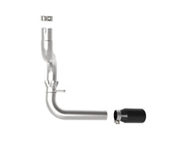 Carica l&#39;immagine nel visualizzatore di Gallery, aFe 20-21 Jeep Wrangler Large Bore-HD 3in 304 Stainless Steel DPF-Back Exhaust System - Black Tip