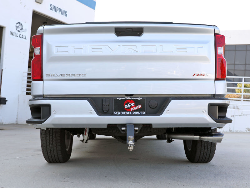 aFe Rebel XD Series 3" 304SS DPF-Back 20-21 GM Trucks L6-3.0L (td) LM2 - Dual Polished Tip