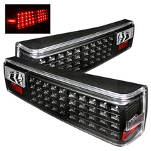 Carica l&#39;immagine nel visualizzatore di Gallery, Xtune Ford MUStang 87-93 LED Tail Lights Black ALT-ON-FM87-LED-BK