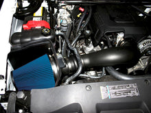 Cargar imagen en el visor de la galería, Airaid 09-13 GM Truck/SUV (w/ Elec Fan/excl 11 6.0L) CAD Intake System w/ Tube (Dry / Blue Media)