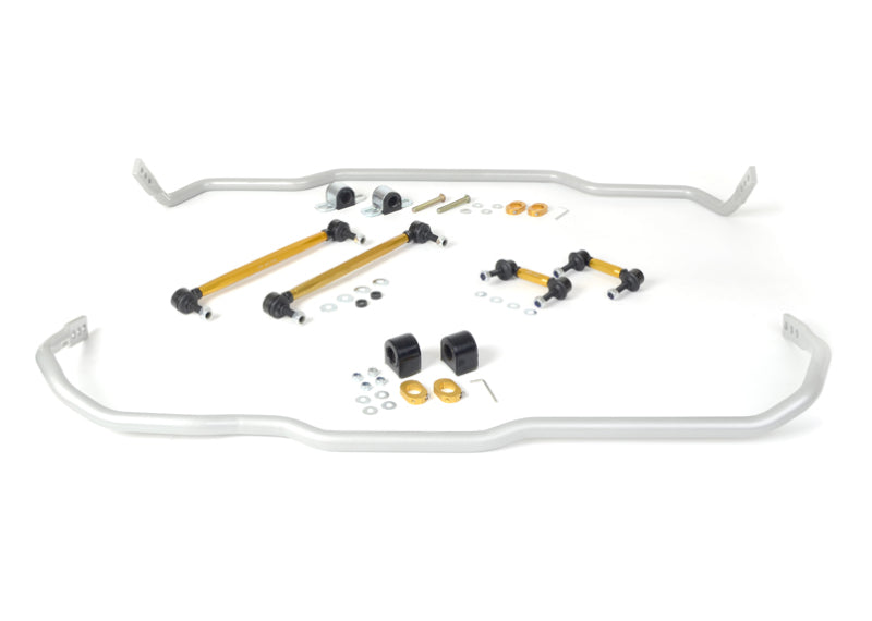 Whiteline 06-14 Volkswagen Jetta / 06-15 Scirocco Front and Rear Swaybar Assembly Kit