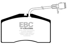 Charger l&#39;image dans la galerie, EBC 01-03 Audi S8 4.2 Redstuff Front Brake Pads