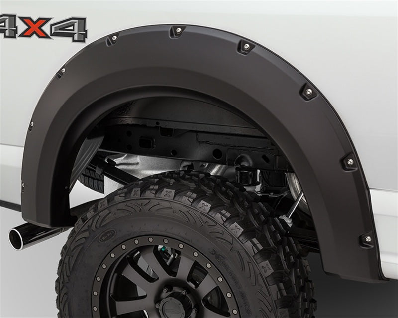 Bushwacker 18-19 Ford F-150 Max Pocket Style Flares 2pc - Black