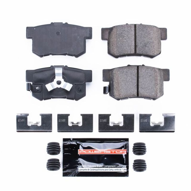 Power Stop 10-18 Acura RDX Rear Z23 Evolution Sport Brake Pads w/Hardware