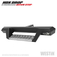 Cargar imagen en el visor de la galería, Westin HDX Stainless Drop Hitch Step 34in Step 2in Receiver - Textured Black