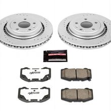 Charger l&#39;image dans la galerie, Power Stop 14-19 Chevrolet Corvette Rear Z26 Street Warrior Brake Kit