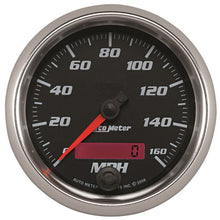 Charger l&#39;image dans la galerie, Autometer Pro-Cycle Gauge Speedometer 3 3/8in 160Mph Elec. Programmable Black