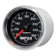 Laden Sie das Bild in den Galerie-Viewer, Autometer GS 100-260 degree Electronic Water Temperature Gauge