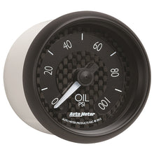 Laden Sie das Bild in den Galerie-Viewer, Autometer GT Series 52mm Full Sweep Electronic 0-100 PSI Oil Pressure Gauge