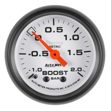 Carica l&#39;immagine nel visualizzatore di Gallery, Autometer Phantom Gauge Vac/Boost 2 1/16in -1 - +2 Bar Mechanical Phantom