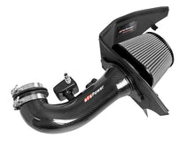 Cargar imagen en el visor de la galería, aFe Track Series Carbon Fiber Pro Dry S AIS - 16-19 Chevrolet Camaro SS V8-6.2L