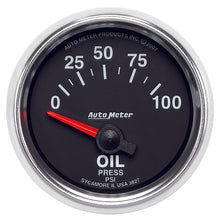 Carica l&#39;immagine nel visualizzatore di Gallery, Autometer GS 0-100 PSI Short Sweep Electronic Oil Pressure Gauge