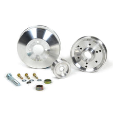 गैलरी व्यूवर में इमेज लोड करें, BBK 96-01 Mustang 4.6 GT Cobra Underdrive Pulley Kit - Lightweight CNC Billet Aluminum (3pc)