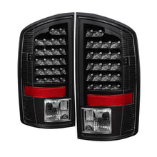 Charger l&#39;image dans la galerie, Xtune Dodge Ram 07-08 1500 / Ram 07-09 2500/3500 LED Tail Lights Black ALT-JH-DR07-LED-BK