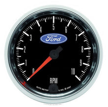 Laden Sie das Bild in den Galerie-Viewer, Autometer Ford 3-3/8in. 10K RPM In-Dash Tachometer Gauge