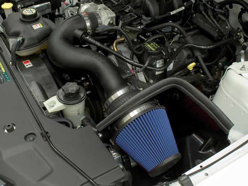 Airaid 2010 Ford Mustang 4.0L MXP Intake System w/ Tube (Dry / Blue Media)