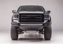 Cargar imagen en el visor de la galería, N-Fab M-RDS Front Bumper 16-17 Chevy Silverado - Gloss Black w/Silver Skid Plate