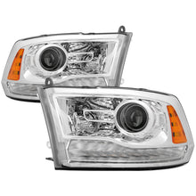 Charger l&#39;image dans la galerie, xTune Dodge Ram 13-17 ( w/ Factory Projector LED) OEM Style Headlight - Chrome HD-JH-DR13-OE-C