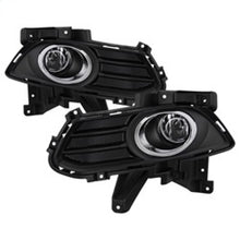 Carica l&#39;immagine nel visualizzatore di Gallery, Spyder 13-16 Ford Fusion OEM Fog Lights w/Switch &amp; Cover - Clear (FL-FFUS13-C)